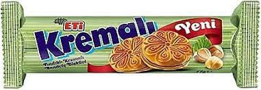 ETI Cream Hazelnut Sandwich Biscuit 61g 1cs/24pcs