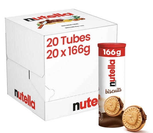 Nutella Biscuits 166g x 20pk - NUT05