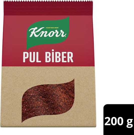 KNORR Red Pepper Flakes / Pul Biber200GR 1cs/24pcs