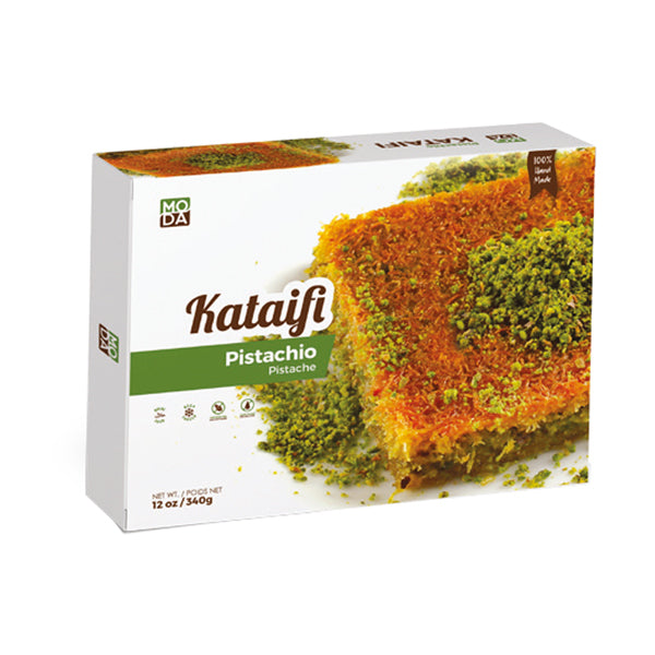 Moda Kataifi with Pistachio, Gift Pack, 2pcs, 12oz (340g) x 16pack - 100421