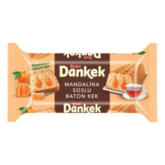 ULKER Dankek Mandarin Baton Cake 220g 1cs/6Pcs