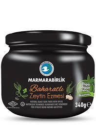 M1 MARMARABIRLIK Spicy Olive Paste / Baharatli Zeytin Ezmesi 340g 1cs/12pcs