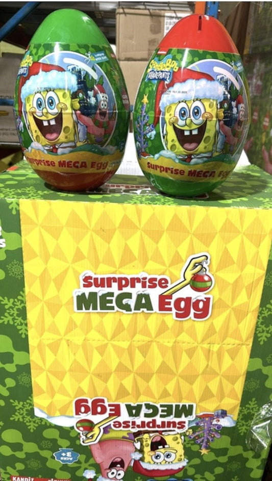 Surprise Mega Egg 160g x 18 Pk || CHRISTMAS - KEN13