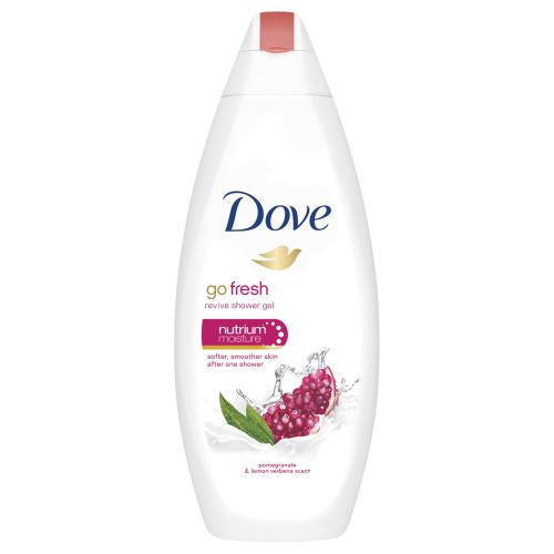 DOVE BODY WASH REVIVE | POMEGRANATE & LEMON | 12 X 17 OZ - OVBW125