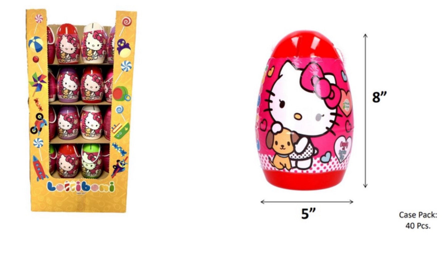 Lolliboni Hello Kitty Surprise Egg With Hanger 8G x 40 Pcs - LB013