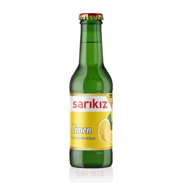 Sarikiz, Limon Soda (Lemon Sparkling Water), 200ml x 24 - SK11