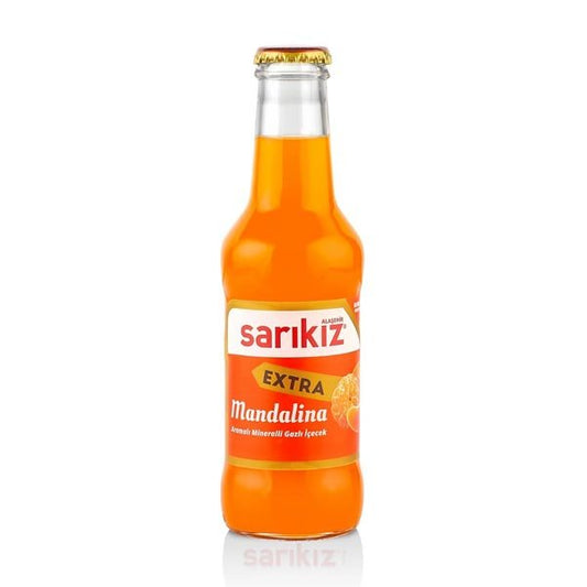 Sarikiz, Mandalina Soda (Clementine Sparkling Water), 200ml x 24 - SK13