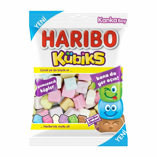 HARIBO Gummy Kubiks 80g  1cs/24pcs