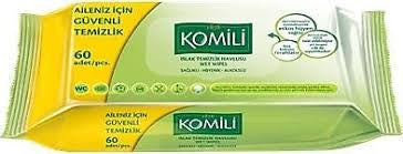 KOMILI Baby Wipes - Islak Mendil 60pc 1cs/24pcs