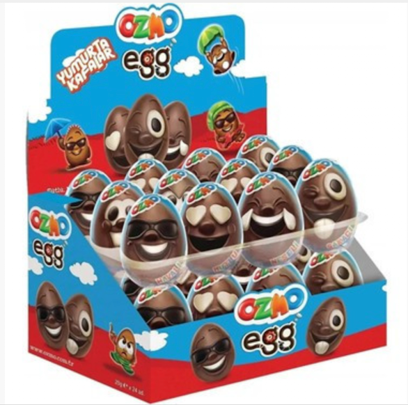 Ozmo Yumurta Kafalar 20gr*24pcs