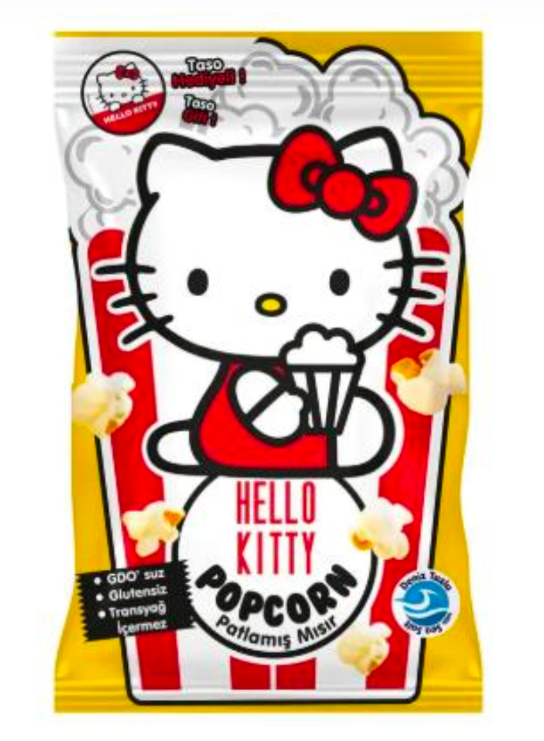 Hello Kitty Popcorn 2.11 Oz. (60g) x 10 Pcs. - HKP-001