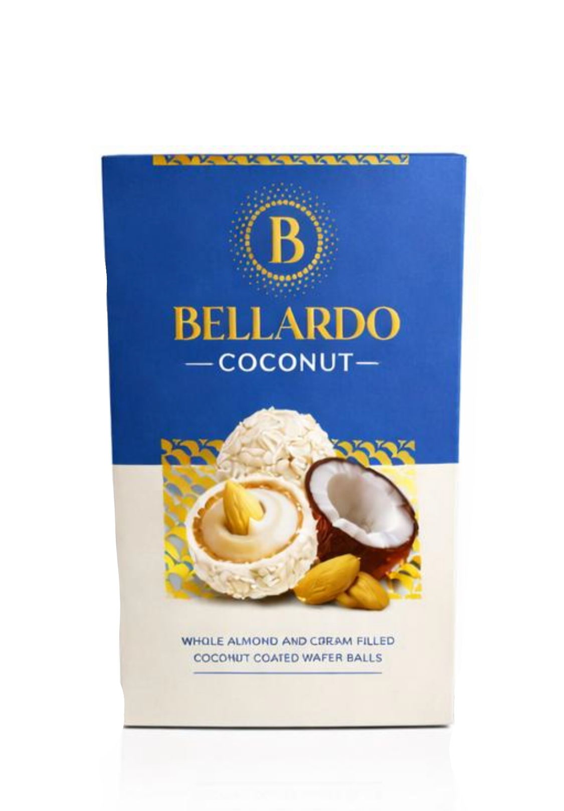 Bellardo Coconut Almond Waffer Ball 5.30 oz x 12 BD-005