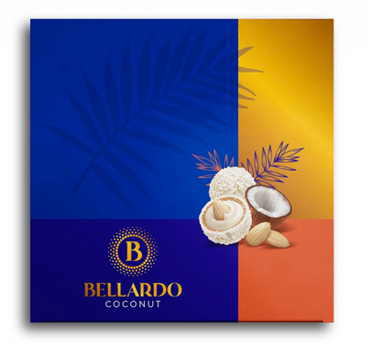 Bellardo Coconut Waffer Ball Gift Box 7.05 oz x 20 BD-008