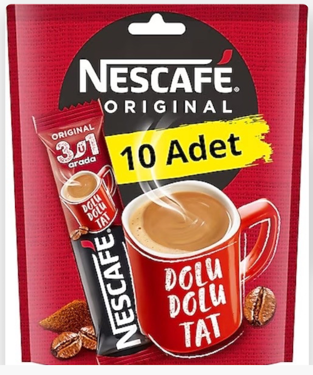 Nescafe 3 U Birarada Original 17G X 10Pcs X 40 Packs