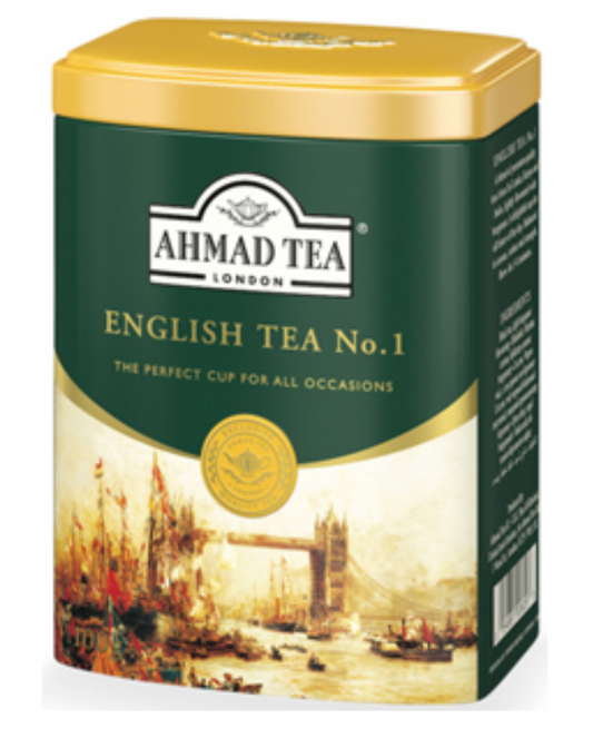 Ahmad English Tea #1 12x3.5oz (100g) Can