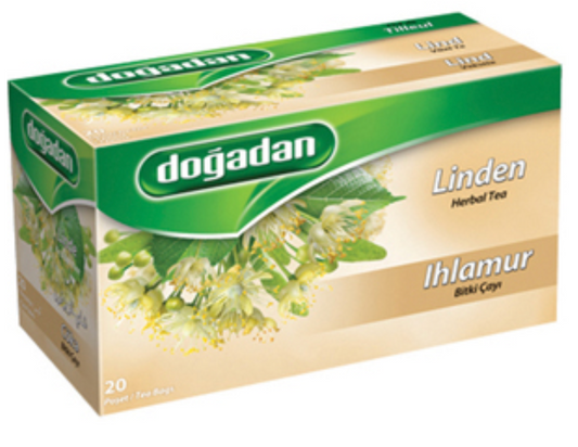 Dogadan Linden Tea 12x1.1oz (32g) Box