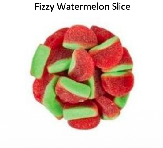 YAY FUN Bulk Gummy Fizzy Watermelon Slice  5lbs. X 4Pcs
