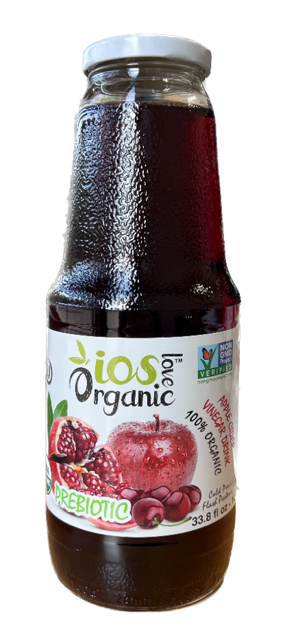 IOS Organic Cider Juice 33.8 fl oz X 6