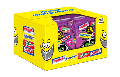 Assorted Chocolate Halloween Pack 70 Pieces 25.04 Oz. x 6 Pcs.