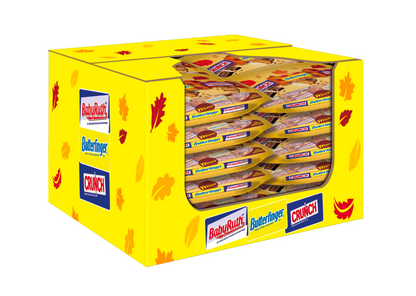 Assorted Chocolate Halloween Pack Harvest Minis 9.5 Oz. x 24 Pcs.