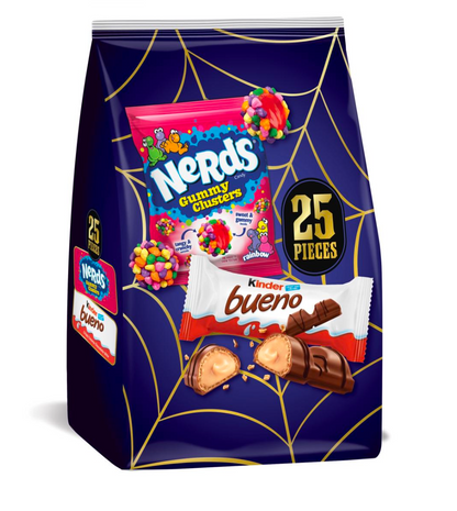 Nerds – Bueno Halloween Pack 25 Pcs. (10.6 Oz.) x 6 Pcs.