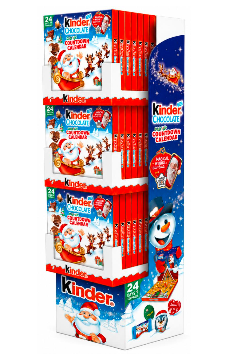 Advent Calender (4.34 oz) x 36 Pcs. + Floorstand