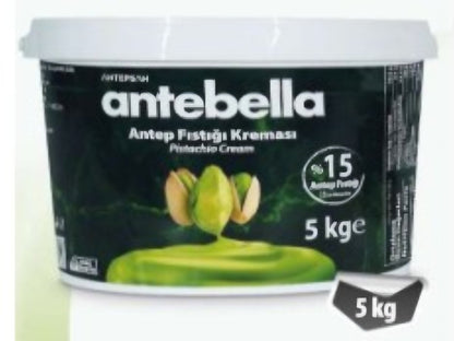 ANTEBELLA SPREADABLE PISTACHIO SPREAD 15% 5kg x 1/CS - APS225