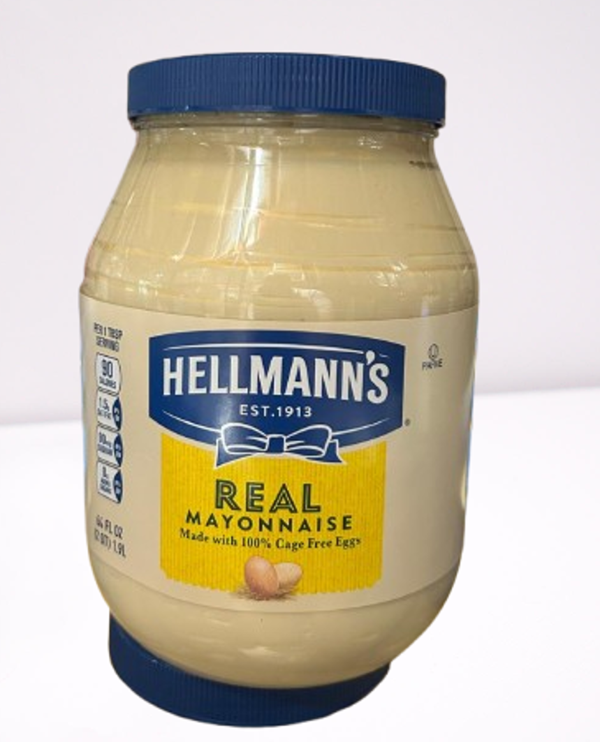 HELLMANN'S MAYONNAISE | 64 fl oz (1.9L) x 6 pcs || REAL - HM64