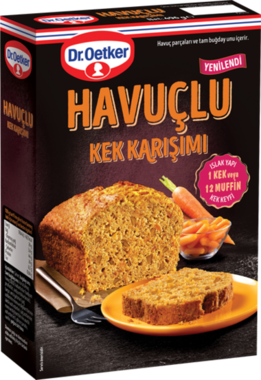 O1 DR.OETKER Carrot Cake / Havuclu Kek Mix 496g 1cs/8pcs