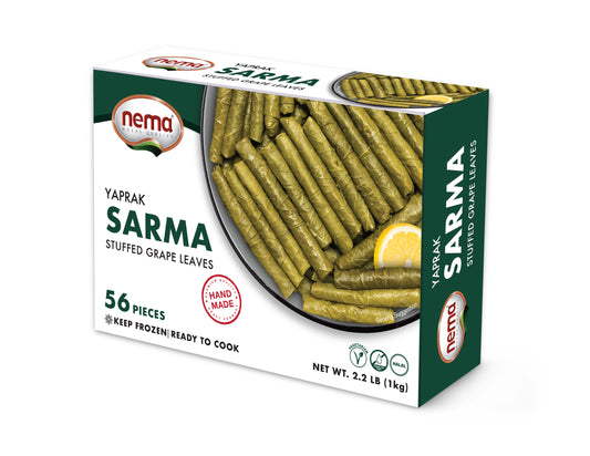 Nema Stuffed Grape Leaves – Yaprak Sarma (12 x 2.2 Lb)