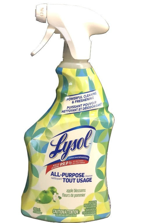 Lysol All-Purpose Cleaner Apple Blossom 22 fl oz x12 pcs