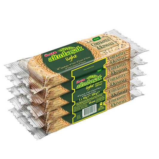 ULKER A1 Altinbasak Light Sesame Quinoa / Corek Otlu 5x40g  1cs/18pcs