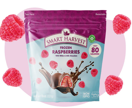 Smart Harvest Chocolate Covered Raspberries 8oz x 6pcs - SMA03