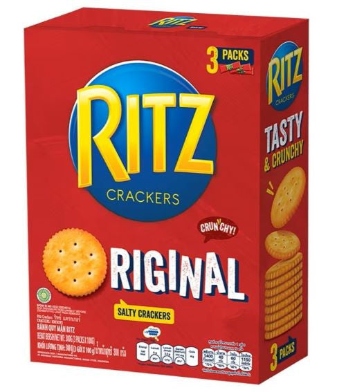 RITZ BISCUIT CRACKER 300G X 12 - RITZ01