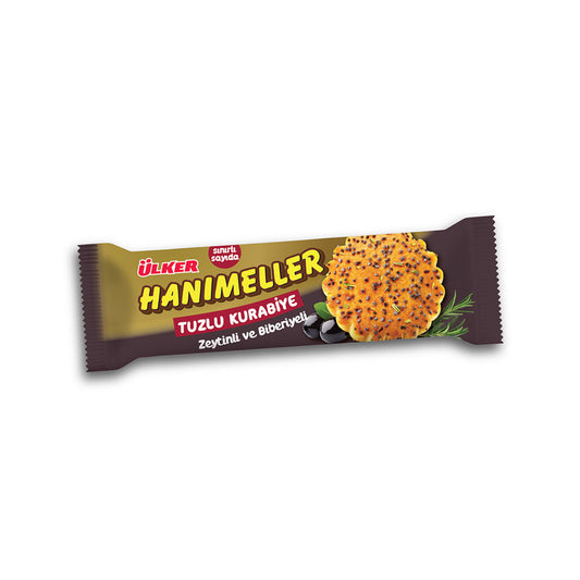 Ulker Hanimeller Olive&Pepper Cookies 81GR 1cs/18Pcs