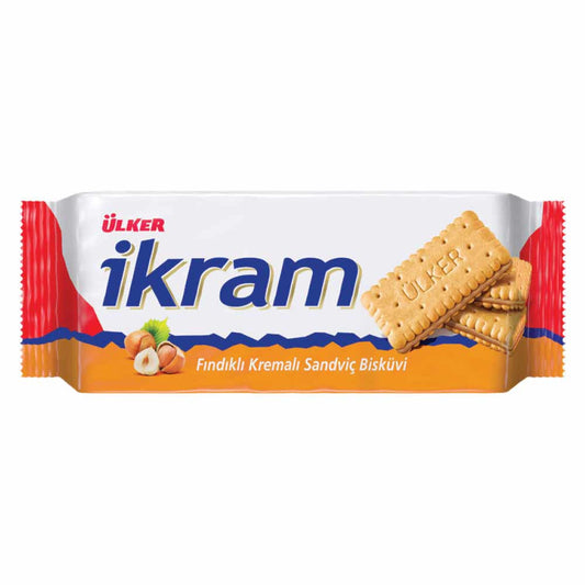 ULKER A1 Ikram Biscuit with Hazelnut Cream 84g 1cs/24pcs