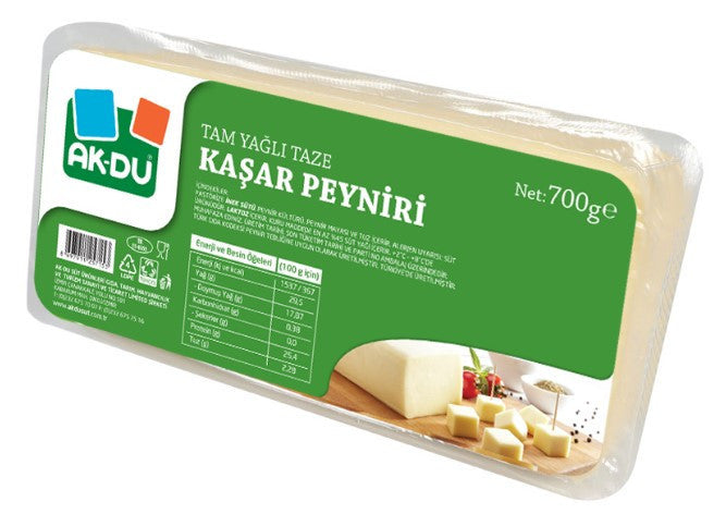 AKDU KASHKAVAL CHEESE (KASAR) 700GR X 14PCS - AK09