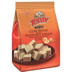 Today Cube Wafer Cream With Hazelnut 1cs/12pcs