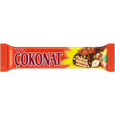 W1 ULKER Cokonat Wafer with Hazelnut 33g 1cs/24pcs