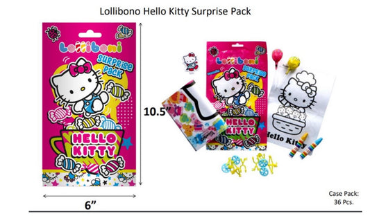 Lolliboni Hello Kitty Surprise Bag 8G x 36 Pcs. - LB012