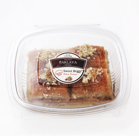 SB02 Sweet Beggy Walnut Baklava Mini 4 pc 1cs/12pcs
