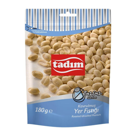 TADIM Roasted Unsalted Peanuts 180g 1cs/12pcs