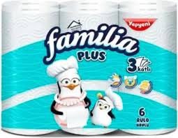 FAMILIA Paper Towel 6pck / Havlu Pecetev 6'lu 1cs/4pcs