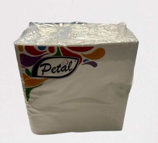 PETAL NAPKIN 100 PIECES_2 PLY X 12PCS - GRS100