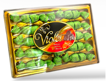 Violet Gift Chocolate Tray 11.64 Oz. (330g) x 12 Pcs. - VLT-002