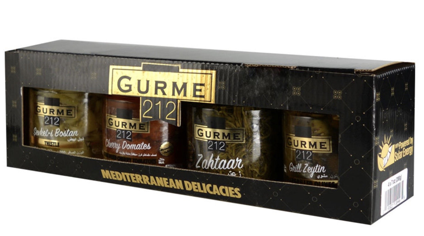 GURME212 MEDITERRANEAN DELICACIES MIX 4X255cc Jar [bx=9ea] - GUR2048