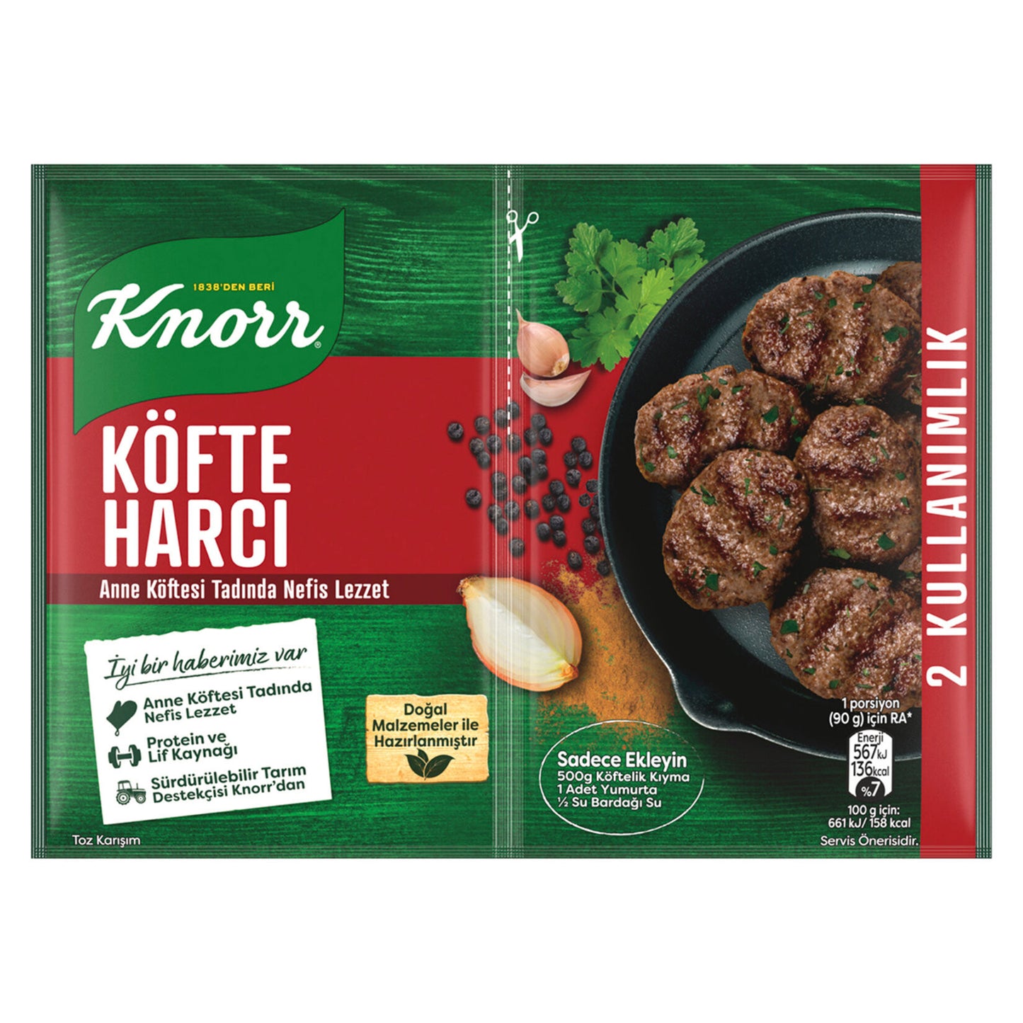 V1 KNORR Meat Ball Mixture / Kofte Harci 82g 1cs/12pcs