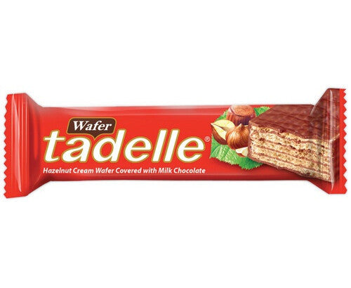 W1 TADELLE  Hazelnut Cream Wafer Milk Choc 35g  1cs/24pcs