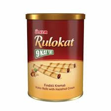 ULKER Rulokat Hazelnut Wafer Rolls 170g 1cs/6pcs