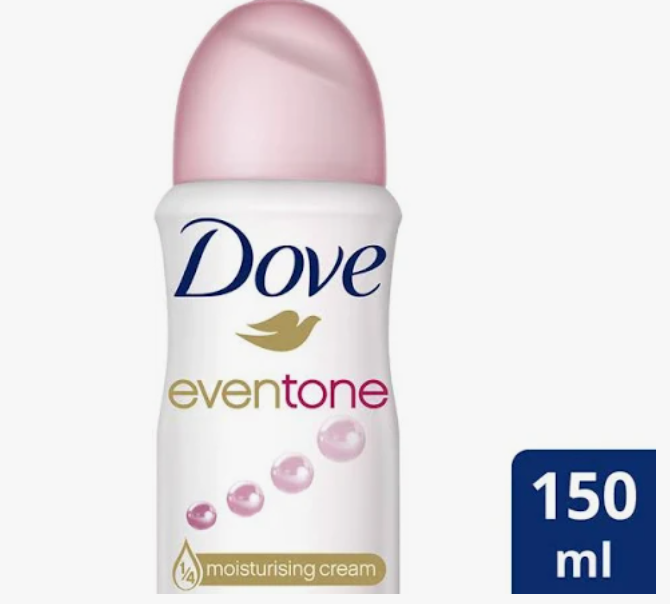 Dove Body Spray Even Tone (12pcs X 150ml) - OVD44